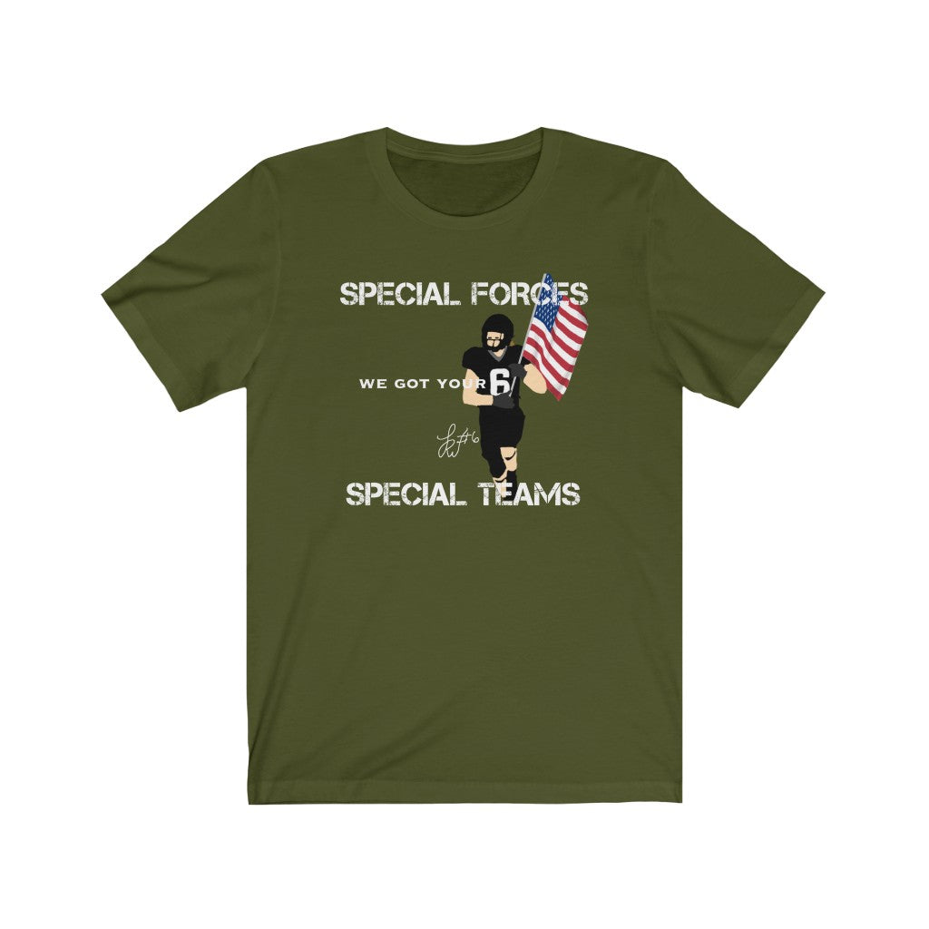 Rory Walling Military Appreciation "We Got Your 6" Signature Series Short Sleeve Tee